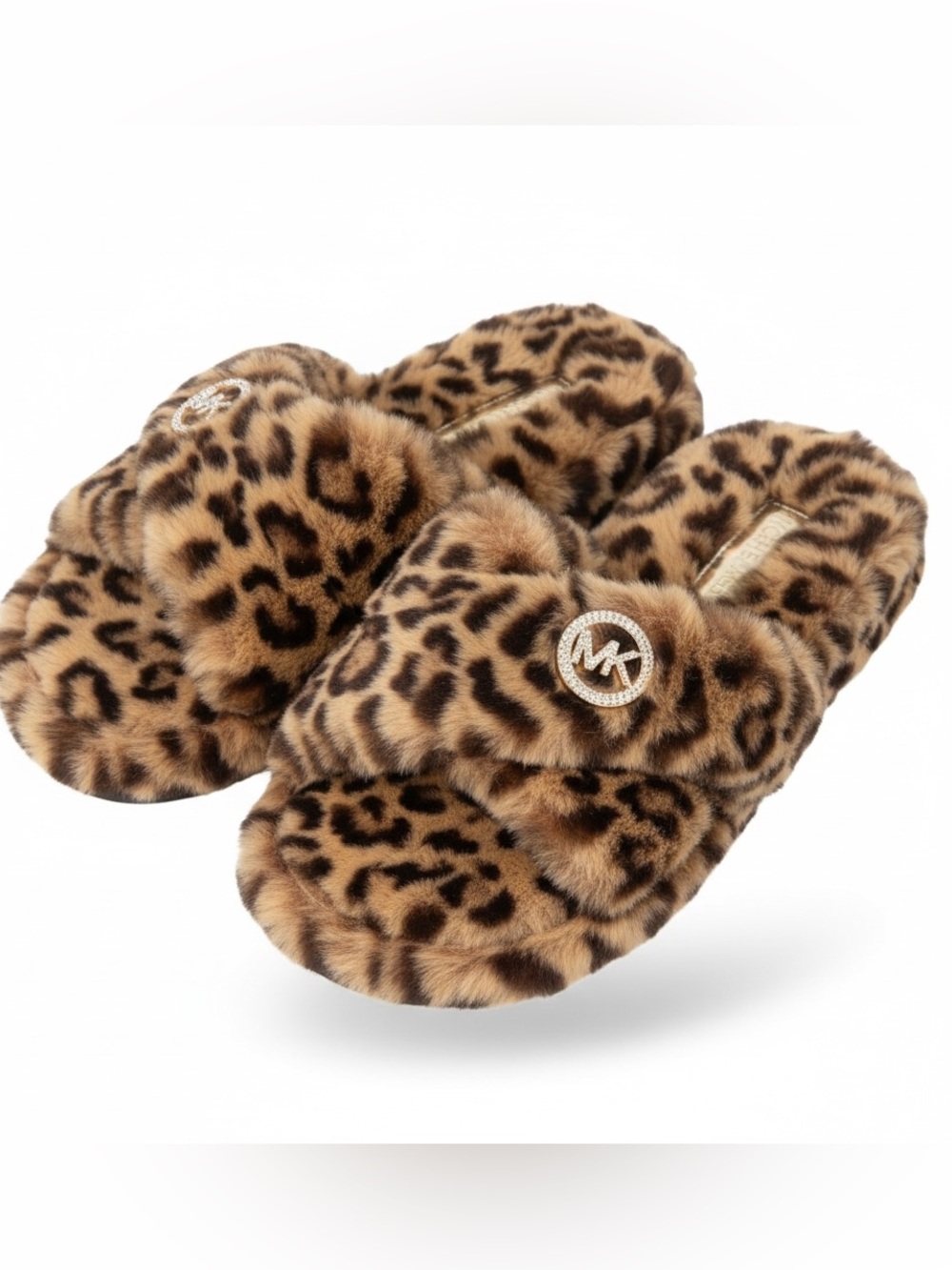 Michael Kors Leopard print Slippers. Women’s 9